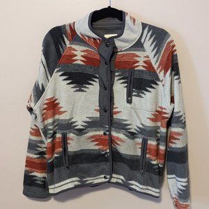 Thread + Supply Fleece Button Up Jacket
